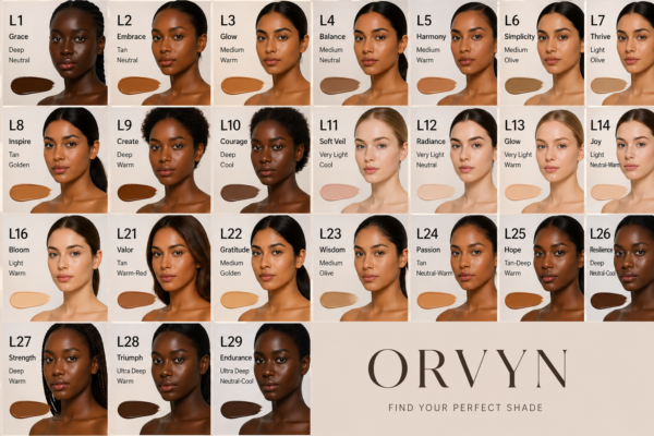 Orvyn High Coverage Liquid Foundation (MFD Line)