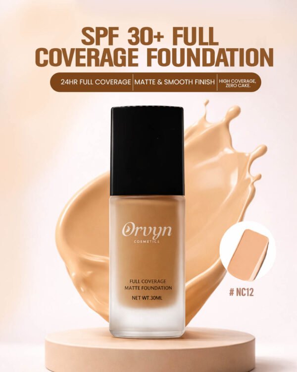 SPF 30+ Full Coverage Foundation