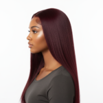 Wine Divine 18" Straight Closure Wig