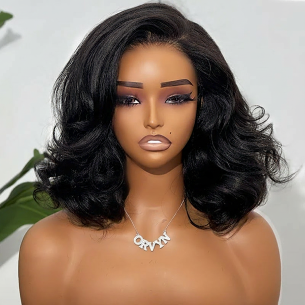 ORVYN 9x6 Wear Go Glueless Wig – 250% Density Pre-Styled Layered Cut HD Lace Wig 16"