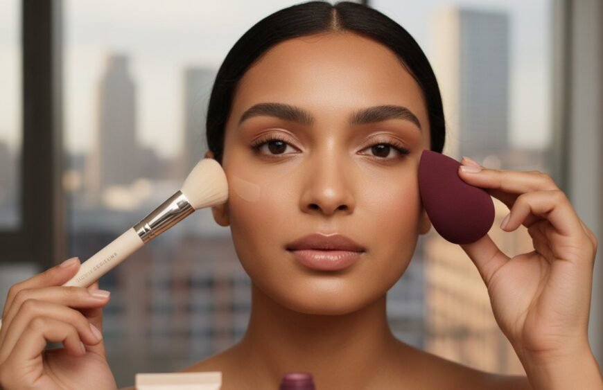 Beauty Blender vs Brush for Foundation: Unveiling Your Perfect Finish